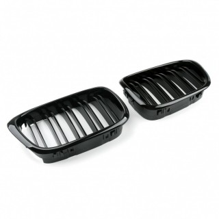 Двойни бъбреци решетки за BMW E39 Черен гланц